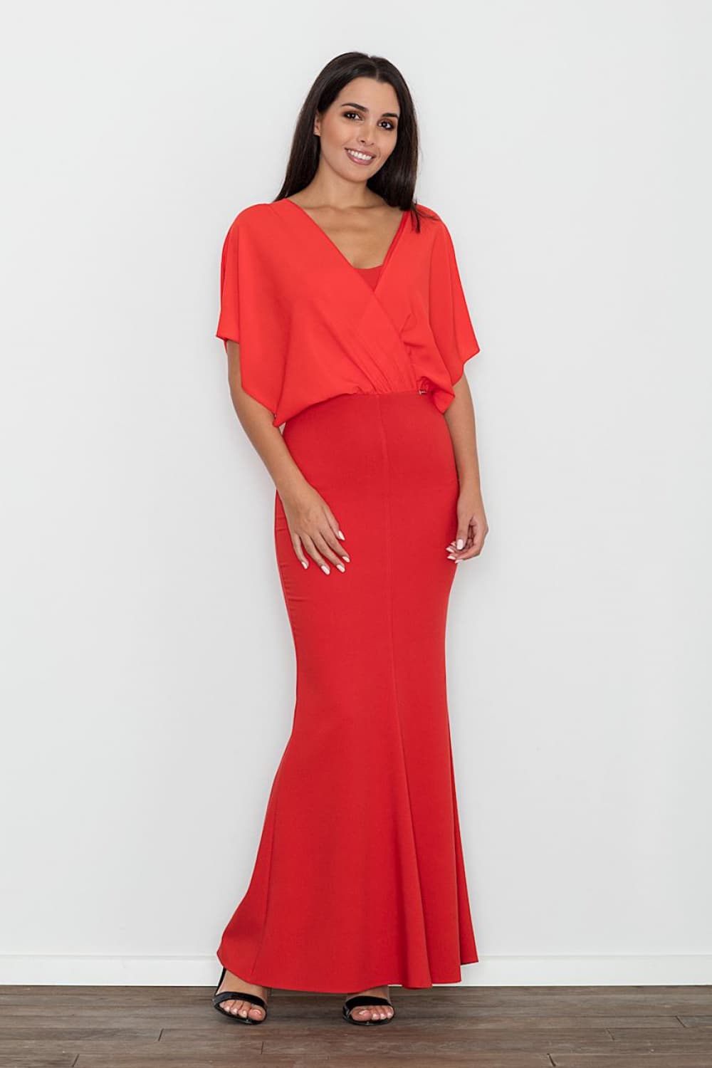 Vestito lungo model 111036 Figl
