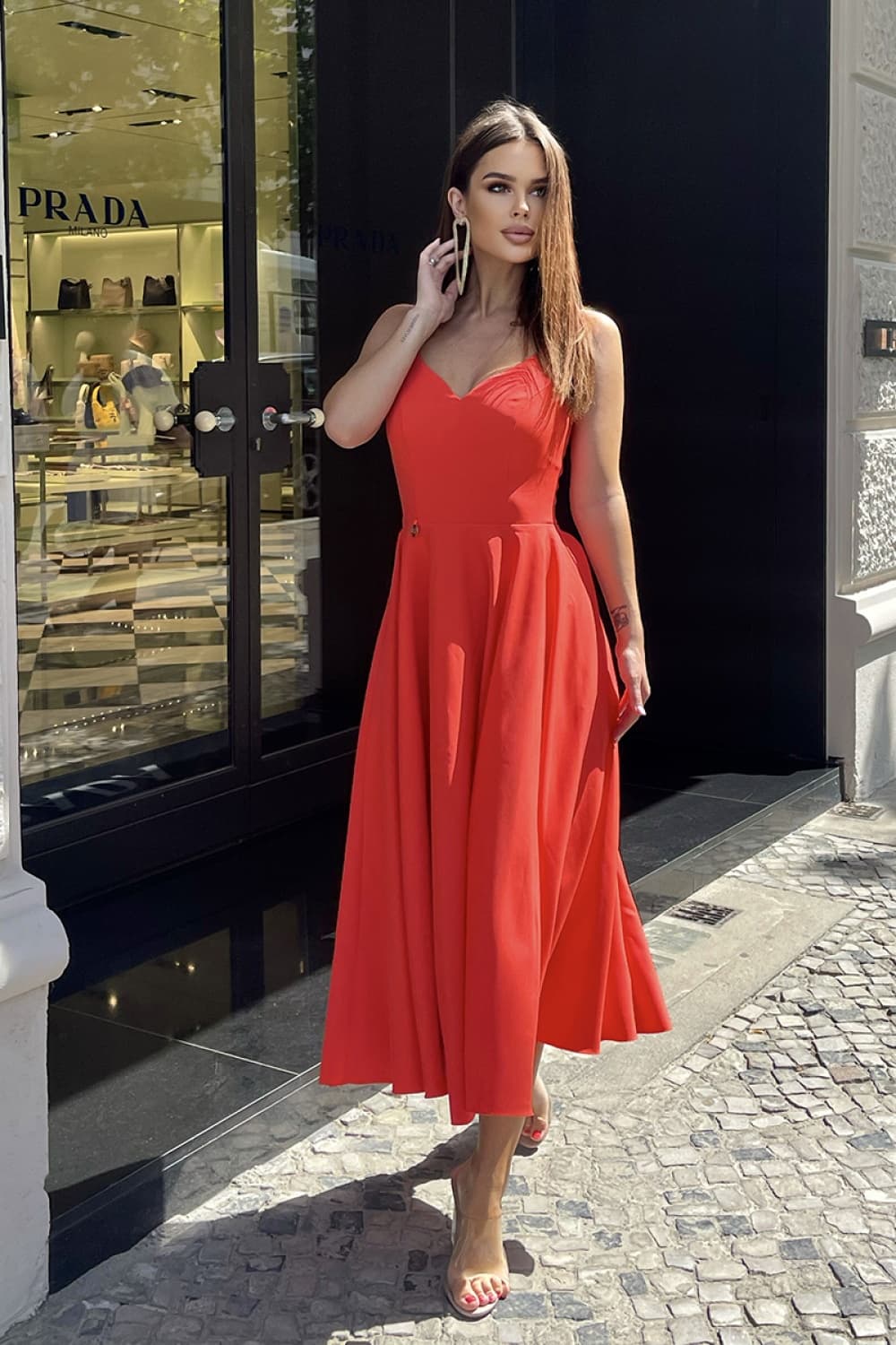 Vestito da giorno model 167873 Bicotone