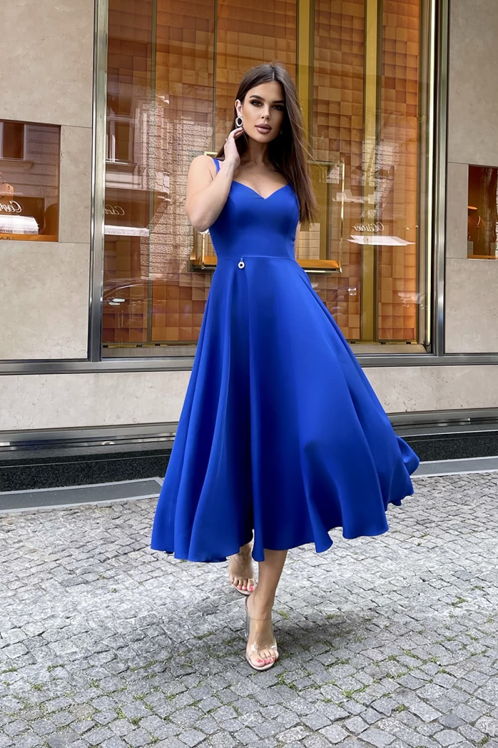 Vestito da giorno model 168467 Bicotone