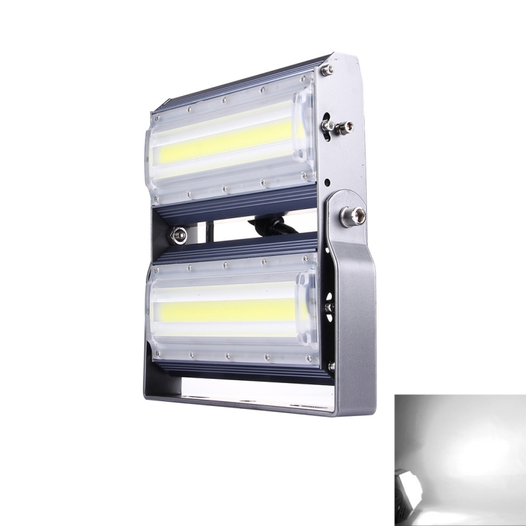 100W 10000LM IP65 Waterproof Aluminum Casing COB LED Linear Floodlight Lamp, AC 100-240V(White Light)
