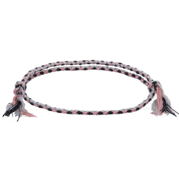 10pcs /Pack 1010-89 Four-strand Colorful Braided Rope Adjustable Bracelet(23)