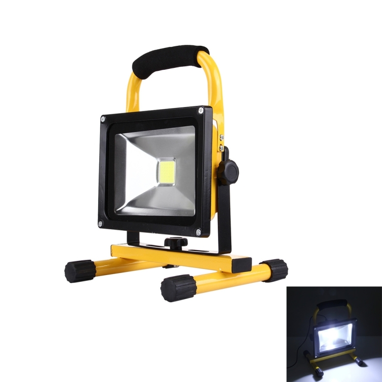 20W 1800LM IP65 Waterproof LED Slim Handheld Floodlight Lamp, AC 100-250V(White Light)