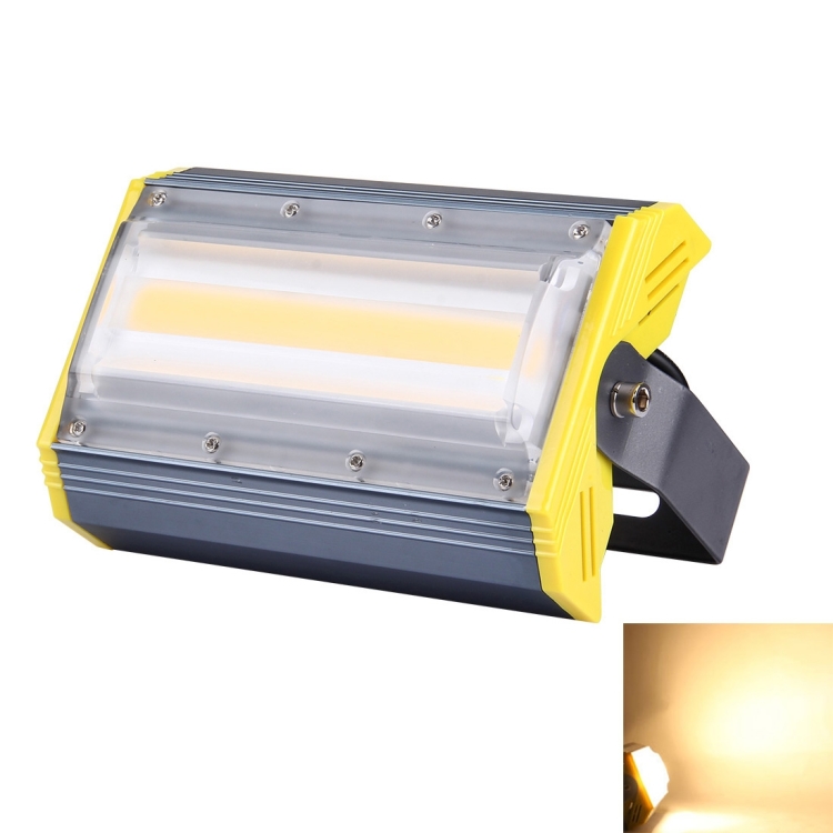 30W 3000LM IP65 Waterproof Aluminum Casing COB LED Linear Floodlight Lamp, AC 85-256V(Warm White)