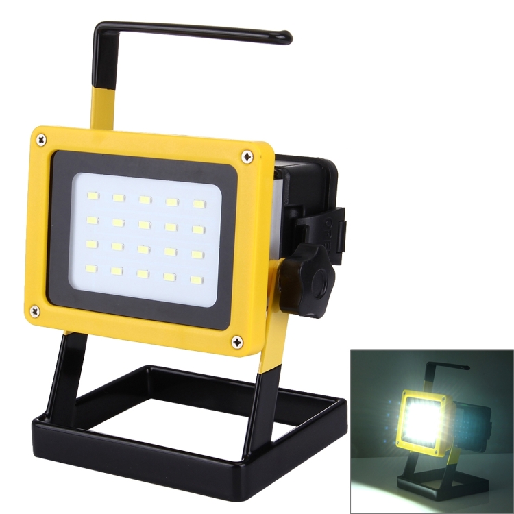 35W 2640LM High Power 20 LED 3ATM Waterproof Portable Handheld LED Auxiliary Light, 220V(White Light)