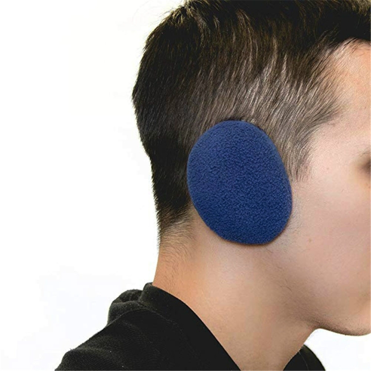 Adults Winter Bandless Warm Earmuffs Ear Protection Cover, A Pair(Blue)
