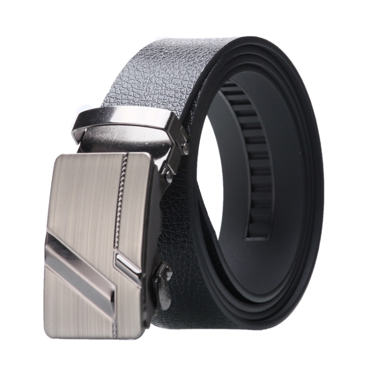 Dandali Men Automatic Buckle Belt Casual Universal Comfort Belt, Length (cm): 125cm(008)
