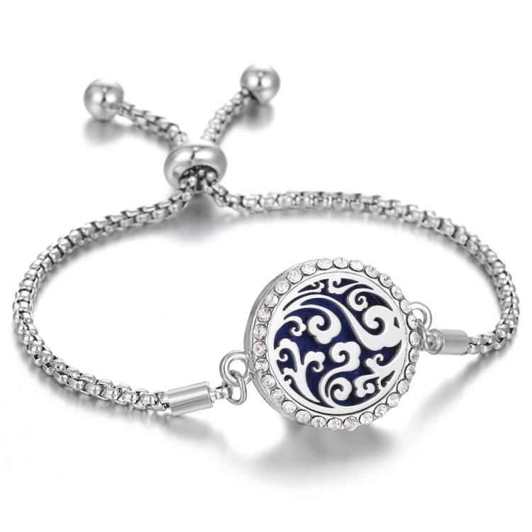 Diamond Hollow Bracelet Removable Perfume Diffuser Bracelet, Color: 14