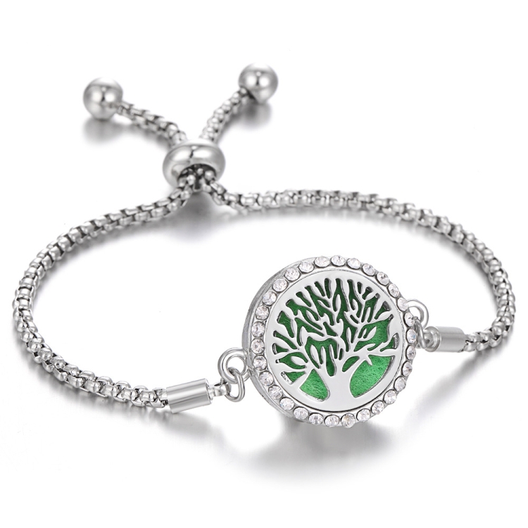 Diamond Hollow Bracelet Removable Perfume Diffuser Bracelet, Color: 29