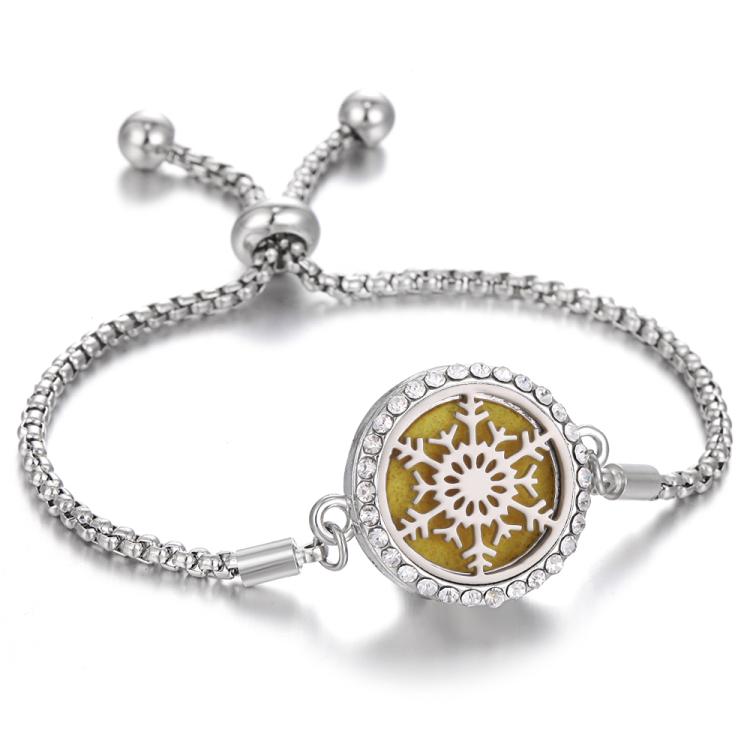 Diamond Hollow Bracelet Removable Perfume Diffuser Bracelet, Color: 35