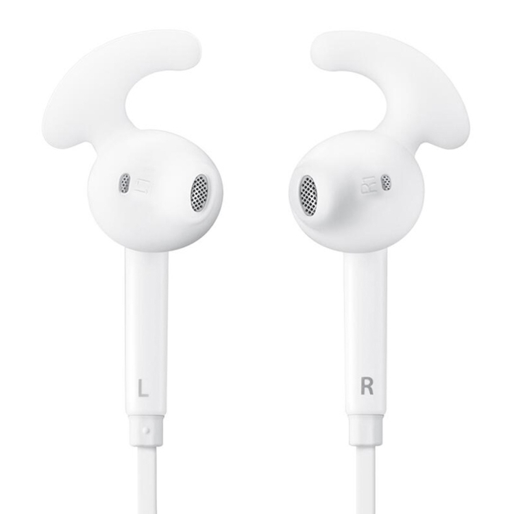 ENKAY Hat-Prince Universal Heavy Bass Stereo Wire Control Sports Earphone In-ear Headphone with Microphone for Smartphones / Laptop / Desktop PC, Support Volume Control(White)