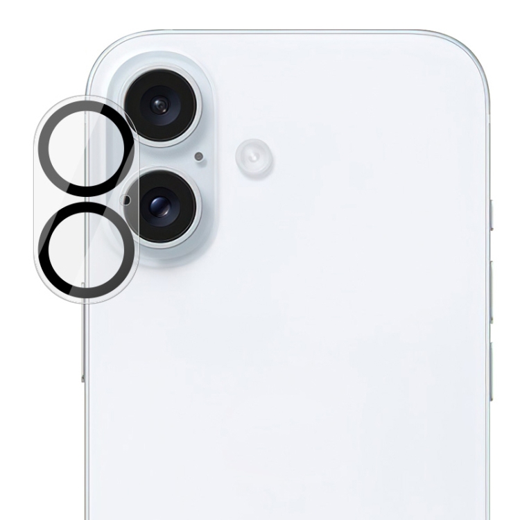 For iPhone 16 / 16 Plus imak High Definition Integrated Glass Lens Film