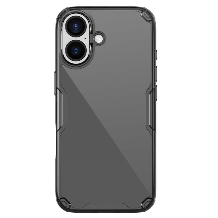 For iPhone 17 NILLKIN Ultra Clear PC + TPU Phone Case(Black)