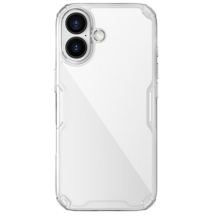 For iPhone 17 NILLKIN Ultra Clear PC + TPU Phone Case(White)