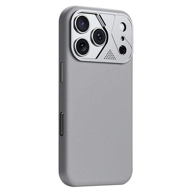 For iPhone 17 Pro Alluring Eyes Series Full Coverage Shockproof TPU Phone Case(Titanium Gray)