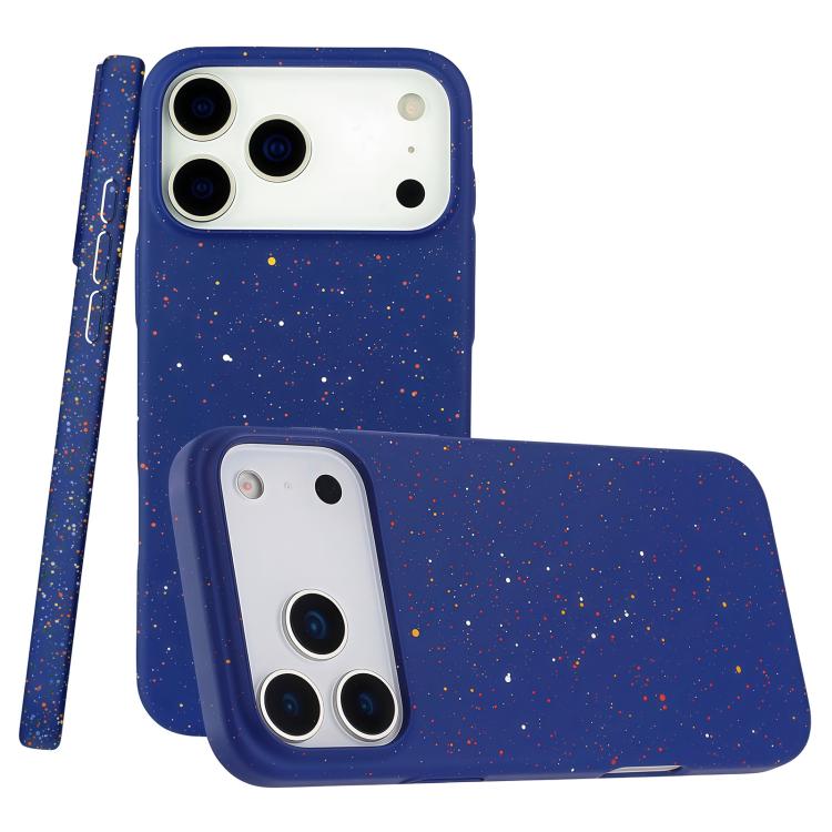 For iPhone 17 Pro Colorful Inkjet Magnetic MagSafe PC Phone Case(Dark Blue)