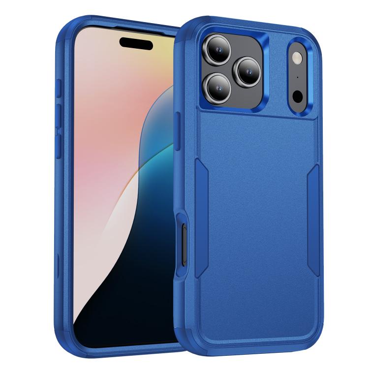 For iPhone 17 Pro Commuter Shockproof TPU + PC Phone Case(Royal Blue)