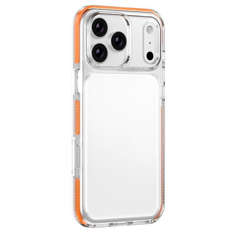 For iPhone 17 Pro Ice Armor PC Hybrid TPU Phone Case(Orange)