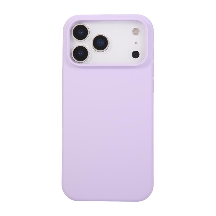 For iPhone 17 Pro Liquid Silicone Phone Case(Lilac)
