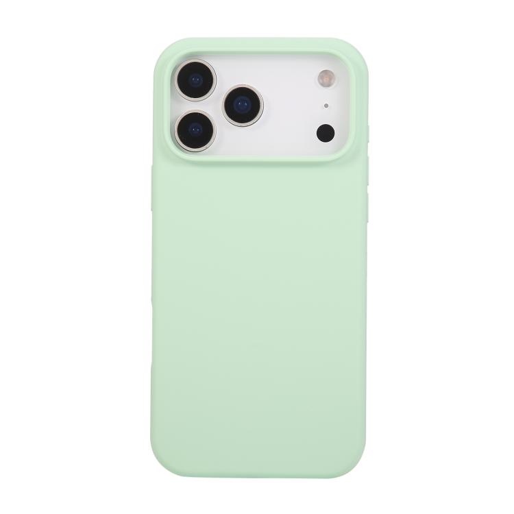 For iPhone 17 Pro Liquid Silicone Phone Case(Pistachio)