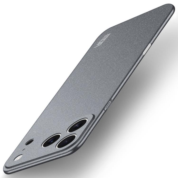 For iPhone 17 Pro MOFI Fandun Series Frosted PC Ultra-thin All-inclusive Phone Case(Gray)