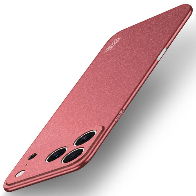 For iPhone 17 Pro MOFI Fandun Series Frosted PC Ultra-thin All-inclusive Phone Case(Red)