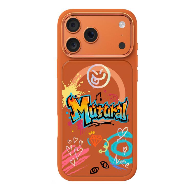 For iPhone 17 Pro Mutural Graffiti Series Magnetic Phone Case(Mutural Life)