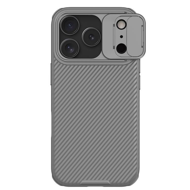 For iPhone 17 Pro NILLKIN CamShield Pro PC Phone Case(Grey)
