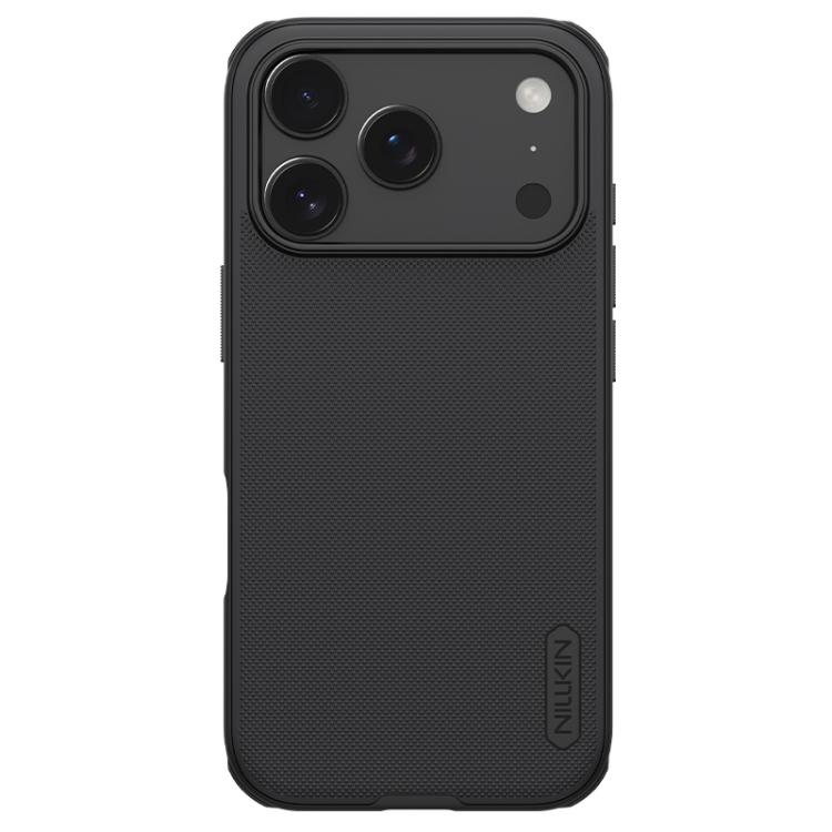 For iPhone 17 Pro NILLKIN Frosted Shield Pro PC + TPU Phone Case(Black)