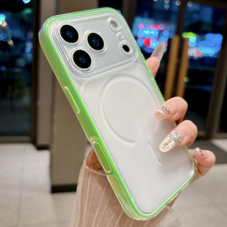 For iPhone 17 Pro Skin Feel Matte 2 in 1 Shockproof Phone Case(Green)