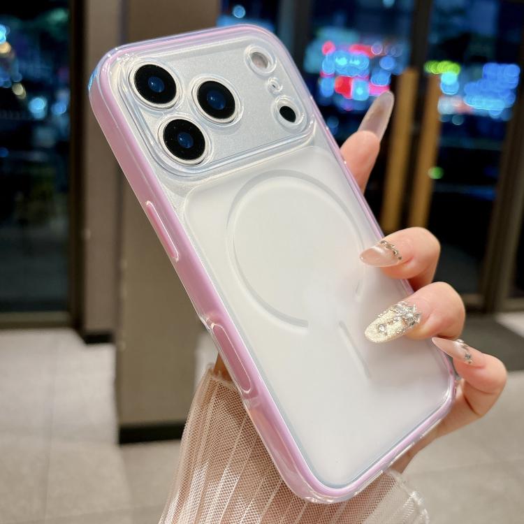 For iPhone 17 Pro Skin Feel Matte 2 in 1 Shockproof Phone Case(Purple)