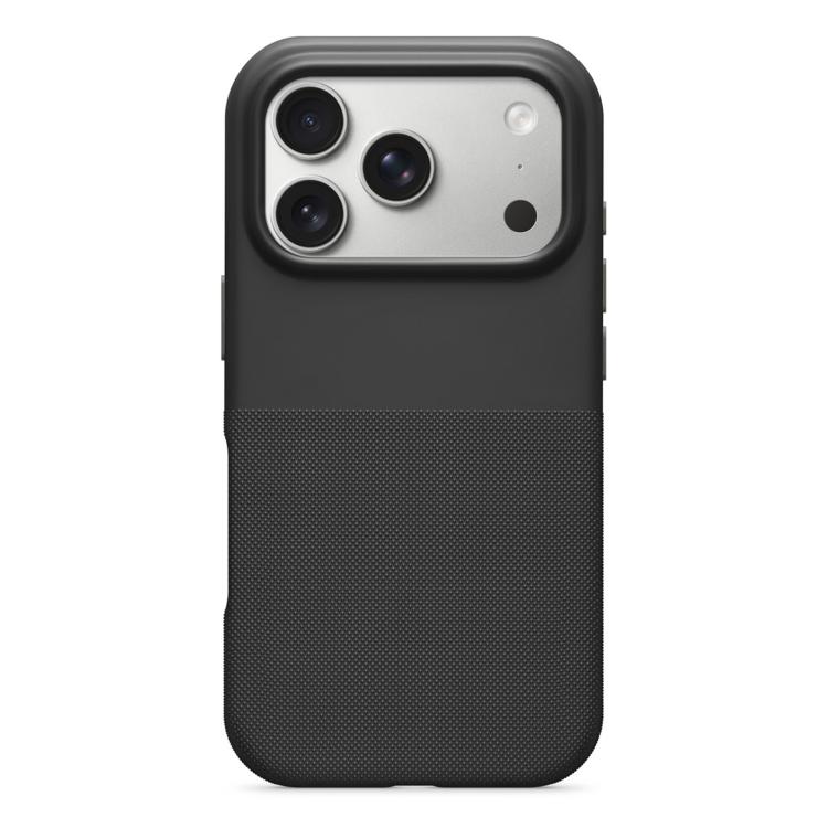For iPhone 17 Pro Super Magnetic 2-in-1 Silicone Shockproof Phone Case with AI Camera Button(Black)