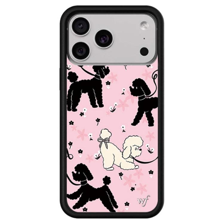 For iPhone 17 Pro WildFlow Cartoon Party Series Pattern Phone Case(Puppy Graffiti)