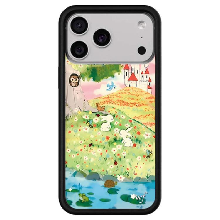 For iPhone 17 Pro WildFlow Fairy Tales Series Pattern Phone Case(Fairy Tale)