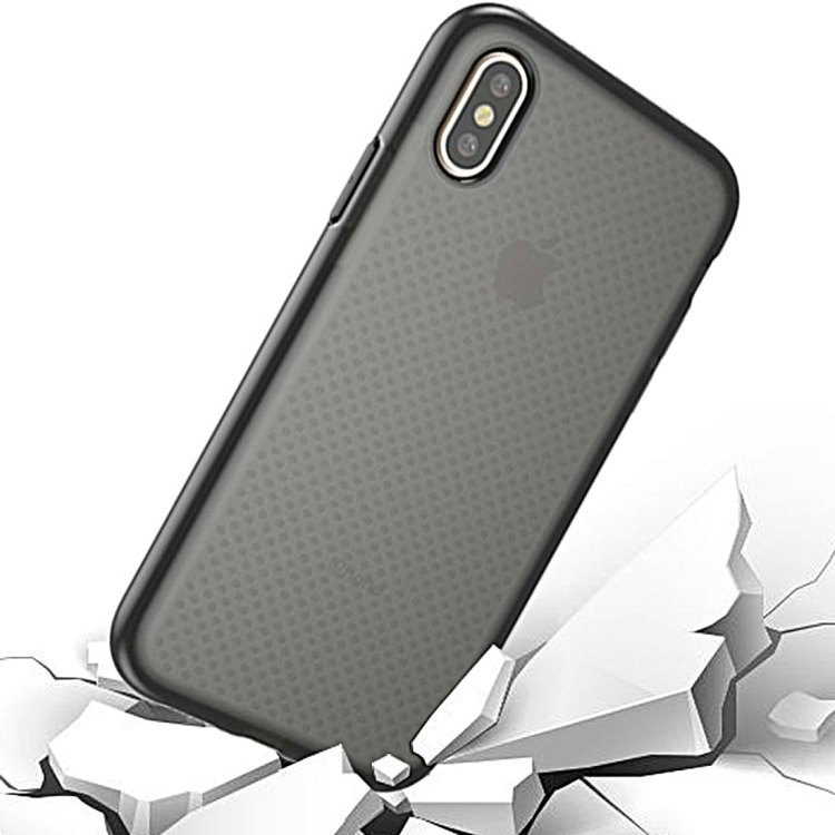 For iPhone 8 Basketball Texture Anti-collision TPU Protective Case, Small Quantity Recommended Before iPhone 8 Launching (Black)