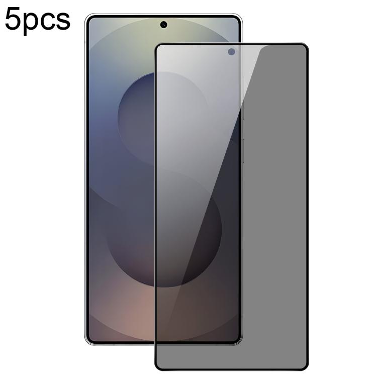 For Samsung Galaxy S26 5G 5pcs DUX DUCIS 0.33mm 9H High Aluminum Anti-spy HD Tempered Glass Film