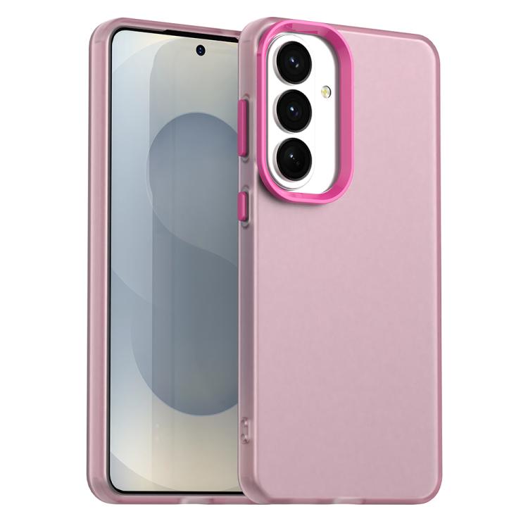 For Samsung Galaxy S26 5G Candy PC Hybrid TPU Shockproof Phone Case(Red)