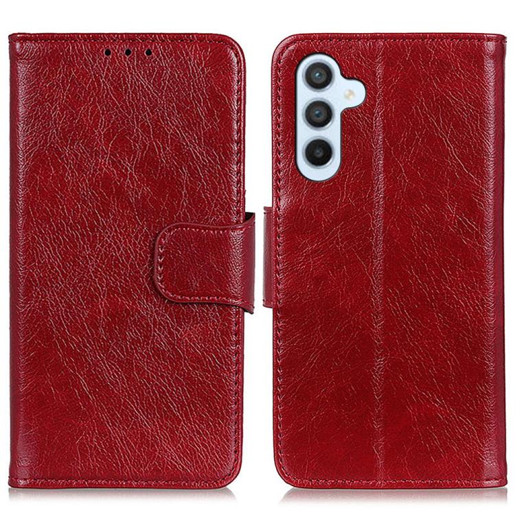 For Samsung Galaxy S26 5G Nappa Texture Horizontal Flip Leather Phone Case(Red)