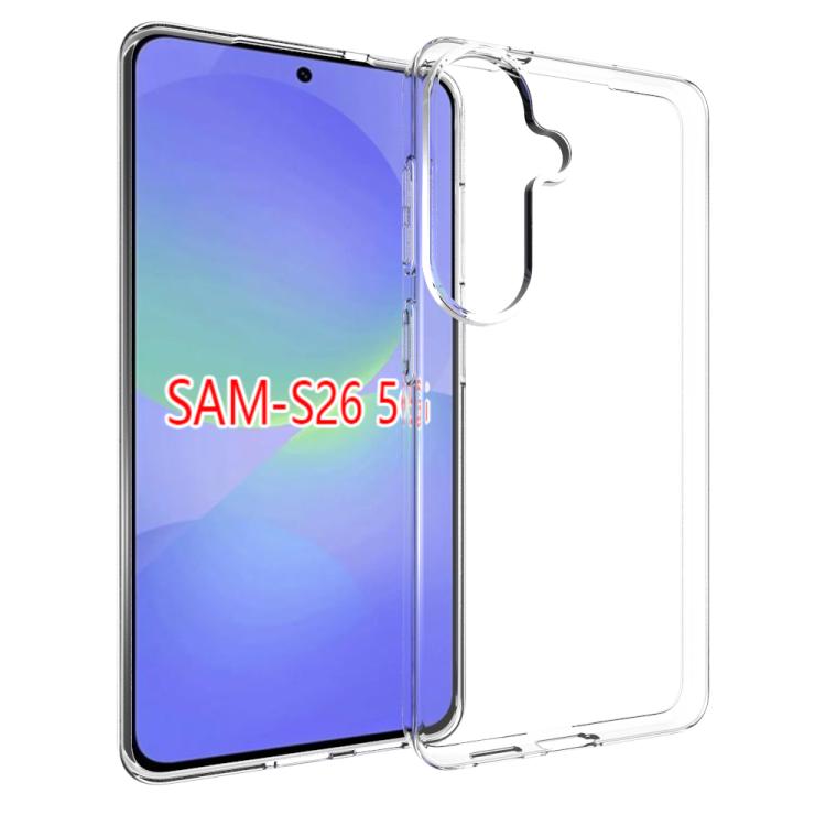 For Samsung Galaxy S26 5G Waterproof Texture TPU Phone Case(Transparent)