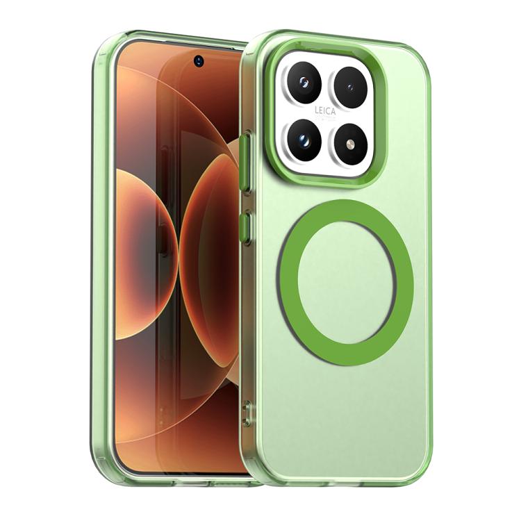 For Xiaomi 17 Candy Magsafe PC Hybrid TPU Phone Case(Green)