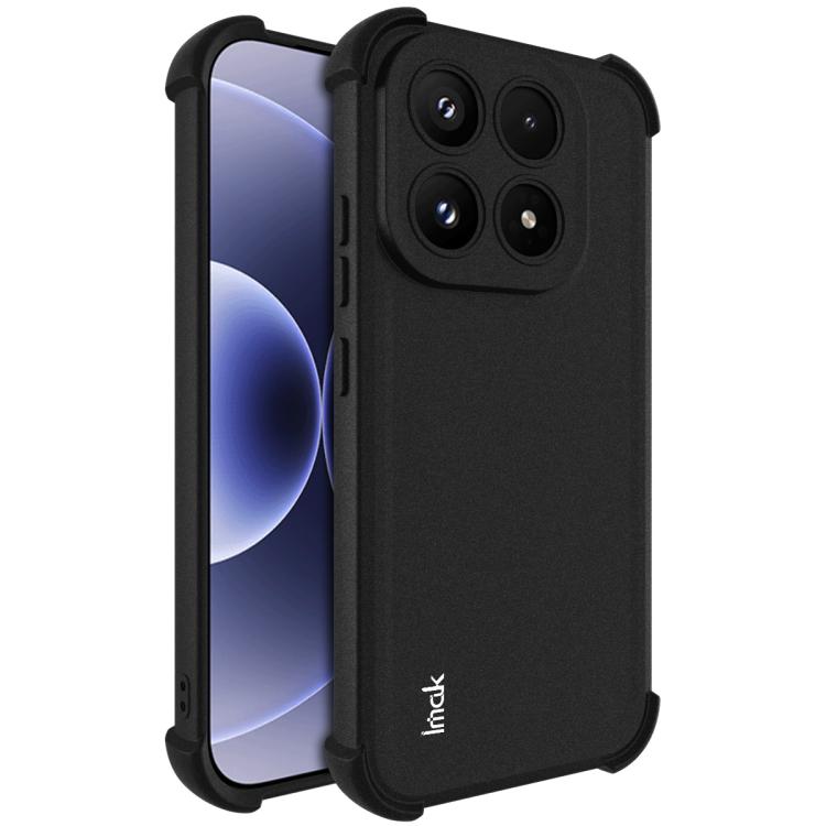 For Xiaomi 17 imak Shockproof Airbag TPU Phone Case(Matte Black)