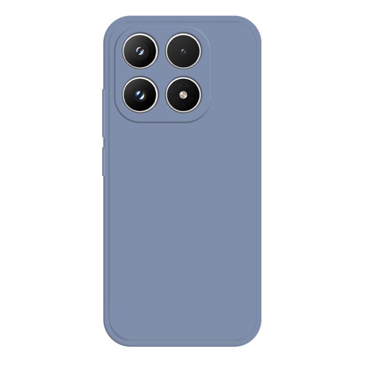 For Xiaomi 17 Imitation Liquid Silicone Phone Case(Grey)