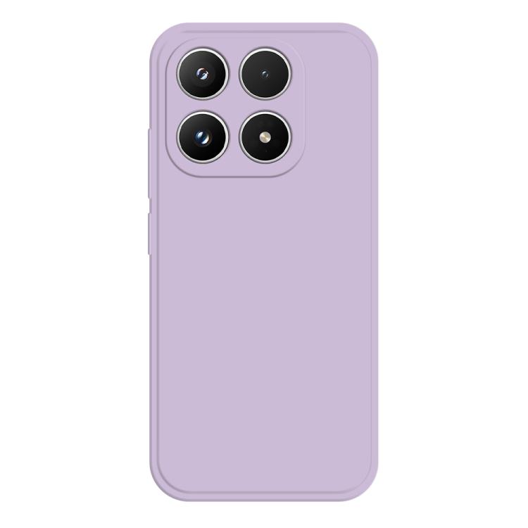 For Xiaomi 17 Imitation Liquid Silicone Phone Case(Purple)