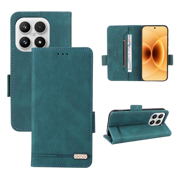 For Xiaomi 17 Magnetic Clasp Leather Phone Case(Green)