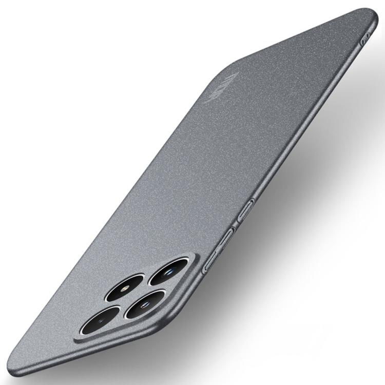 For Xiaomi 17 MOFI Fandun Series Frosted PC Ultra-thin All-inclusive Phone Case(Gray)