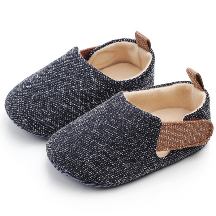 Infant Foot Care Soft Sole Non-slip Shoes 0-1 Year Old Baby Toddler Shoes, Size: Inner Length 11cm(Blue)