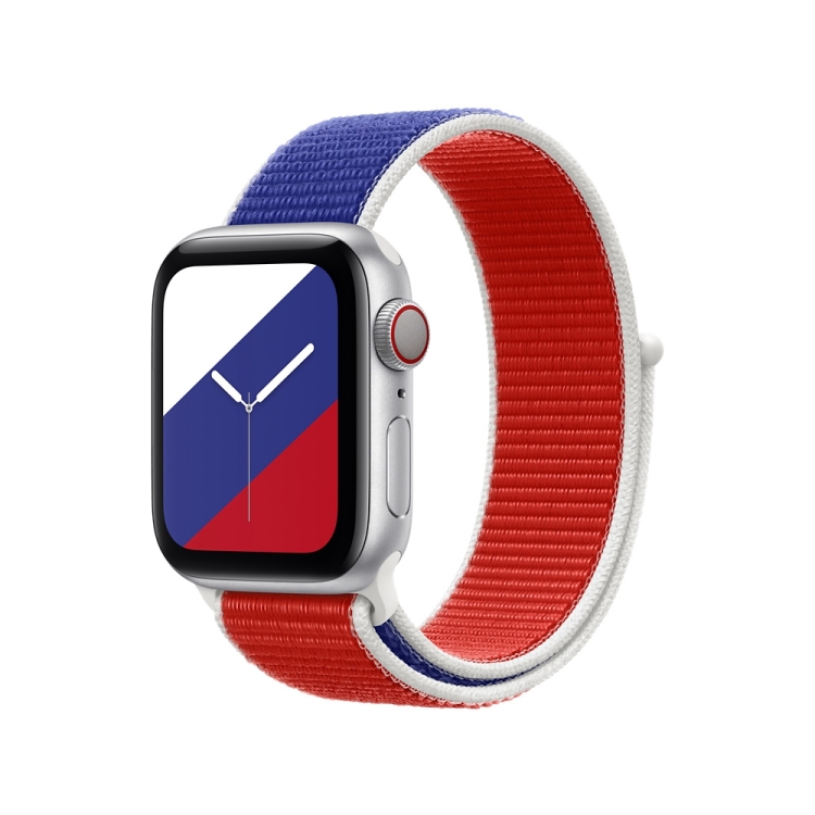 International Series Loopback Watch Bands For Apple Watch Series 9&8&7 41mm / SE 3&SE 2&6&SE&5&4 40mm / 3&2&1 38mm(Russia)