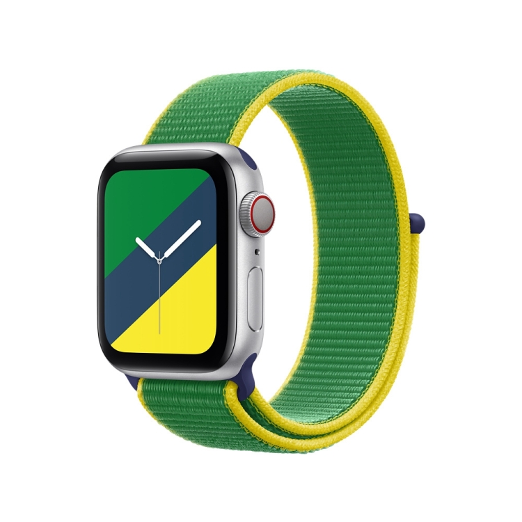 International Series Loopback Watch Bands For Apple Watch Ultra 49mm&Watch Ultra 2 49mm / Series 9&8&7 45mm / SE 3&SE 2&6&SE&5&4 44mm / 3&2&1 42mm(Brazil)