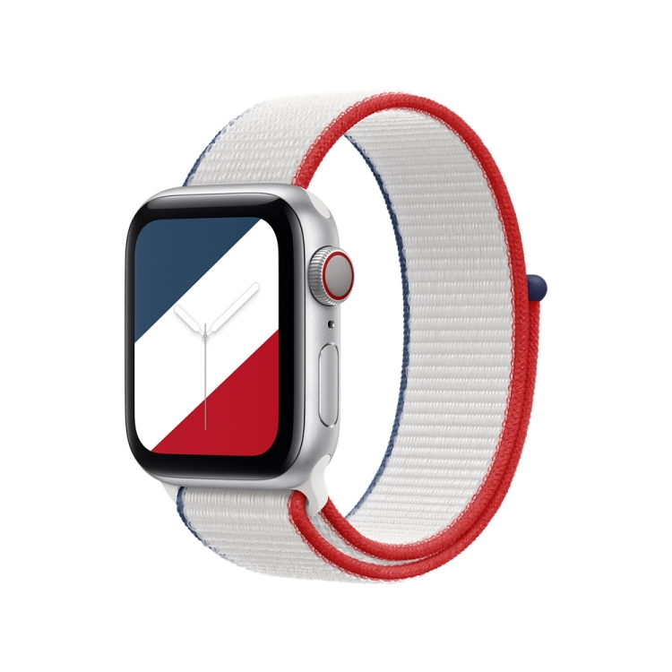 International Series Loopback Watch Bands For Apple Watch Ultra 49mm&Watch Ultra 2 49mm / Series 9&8&7 45mm / SE 3&SE 2&6&SE&5&4 44mm / 3&2&1 42mm(France)