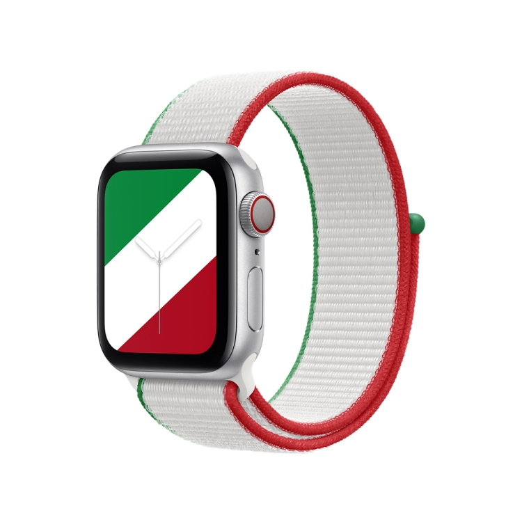International Series Loopback Watch Bands For Apple Watch Ultra 49mm&Watch Ultra 2 49mm / Series 9&8&7 45mm / SE 3&SE 2&6&SE&5&4 44mm / 3&2&1 42mm(Mexico)
