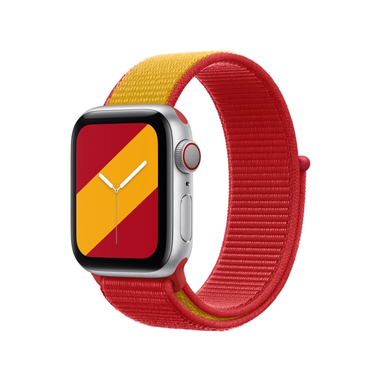 International Series Loopback Watch Bands For Apple Watch Ultra 49mm&Watch Ultra 2 49mm / Series 9&8&7 45mm / SE 3&SE 2&6&SE&5&4 44mm / 3&2&1 42mm(Spanish)